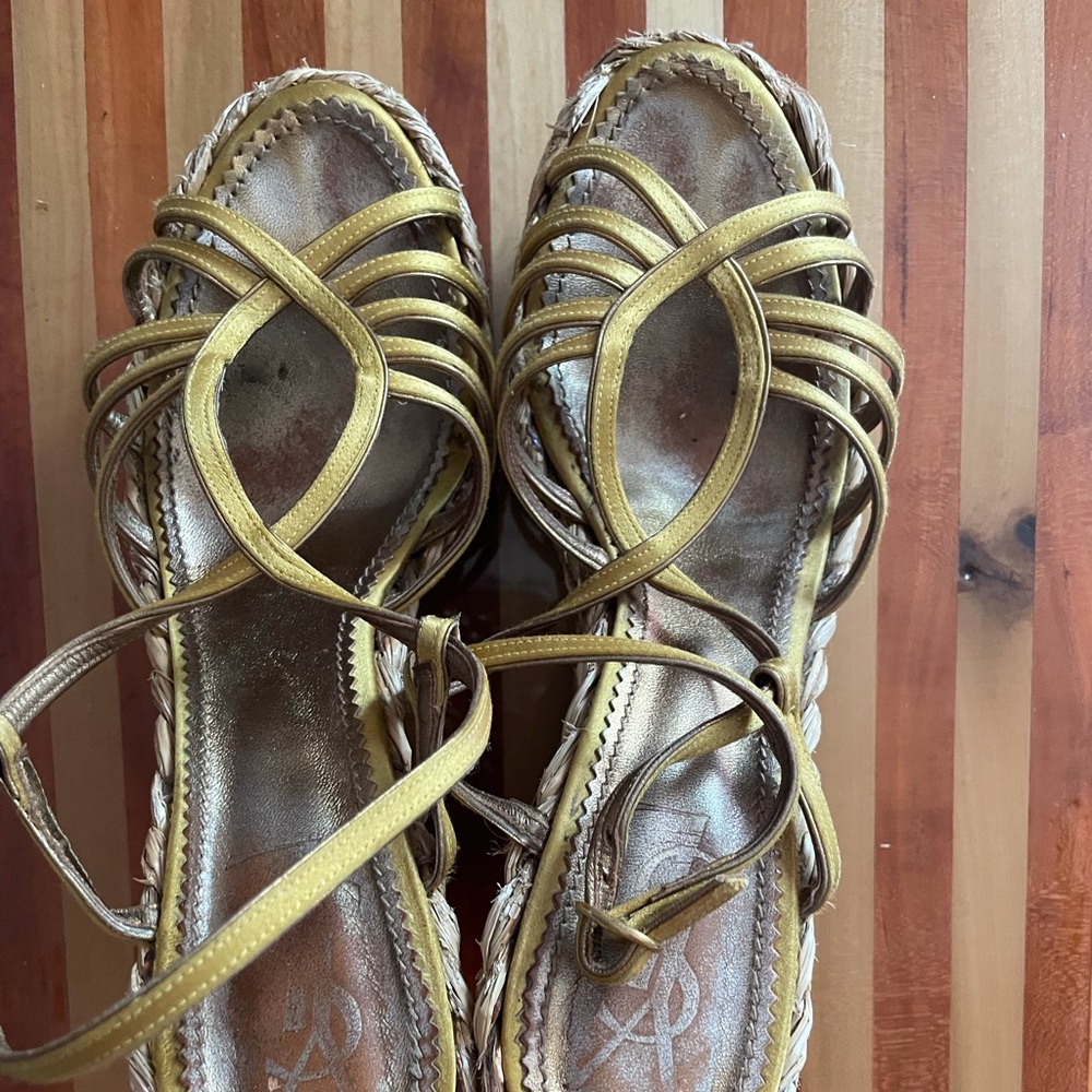 YSL Raffia Wedges - Picture 8 of 8